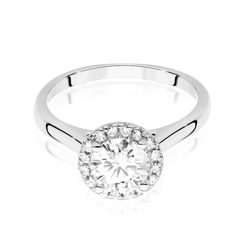 Inel Aur 14K cu Diamante de Laborator 0.84 ct, imaginea 5 din 9