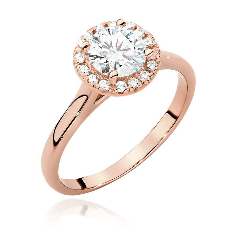 Inel Aur 14K cu Diamante de Laborator 0.84 ct, imaginea 7 din 9