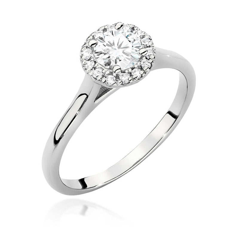 Inel Aur 14K cu Diamante de Laborator 0.62 ct, imaginea 4 din 9