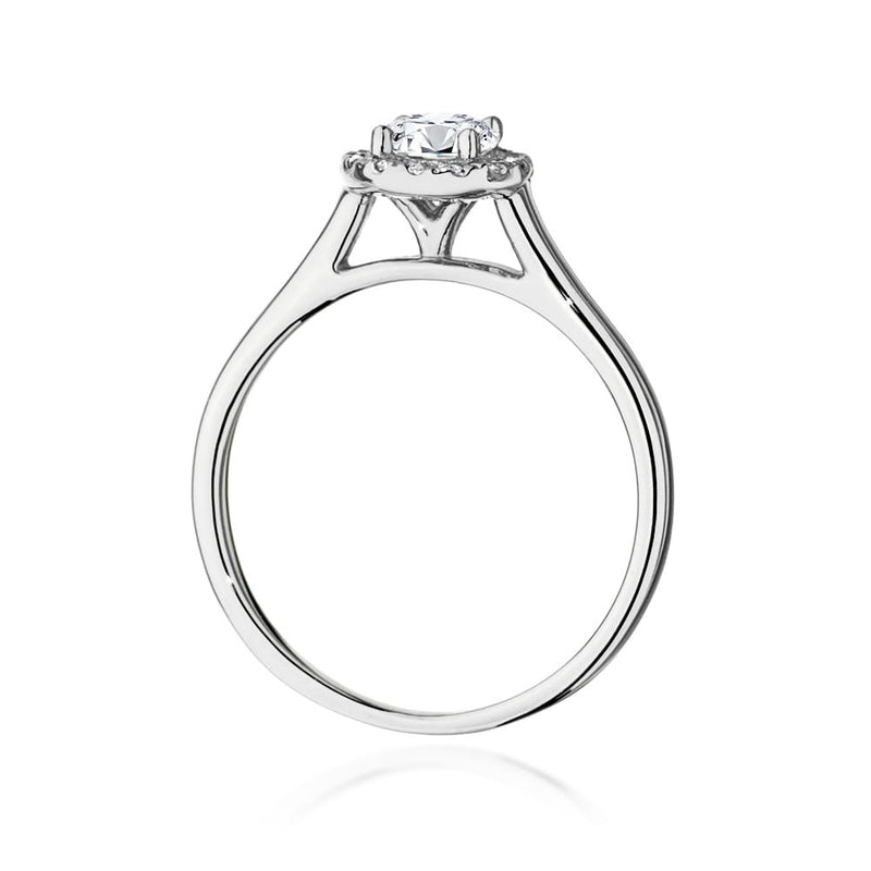 Inel Aur 14K cu Diamante de Laborator 0.62 ct, imaginea 6 din 9