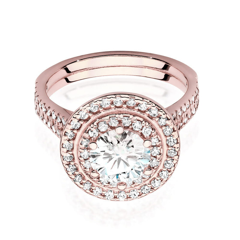 Inel Aur 14K cu Diamante de Laborator 1.63 ct, imaginea 8 din 9