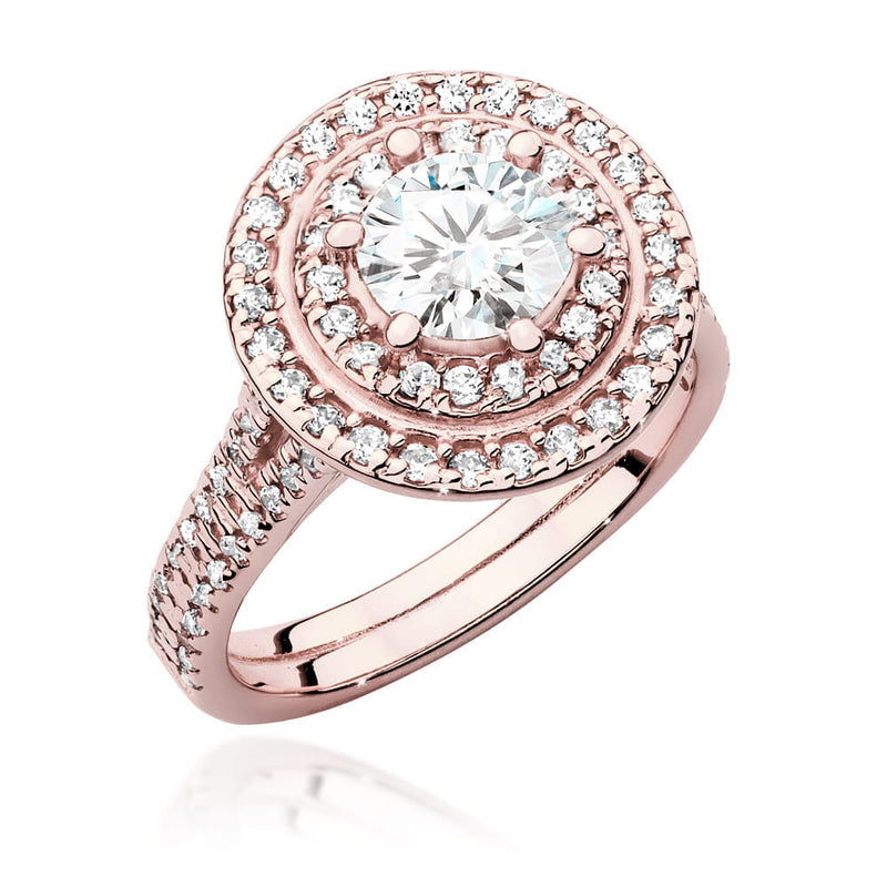 Inel Aur 14K cu Diamante de Laborator 1.33 ct, imaginea 9 din 9
