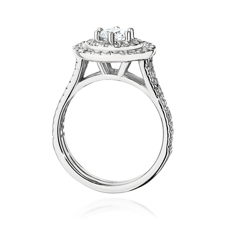Inel Aur 14K cu Diamante de Laborator 1.01 ct, imaginea 6 din 10