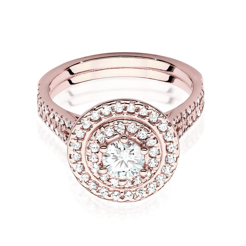 Inel Aur 14K cu Diamante de Laborator 1.01 ct, imaginea 9 din 10