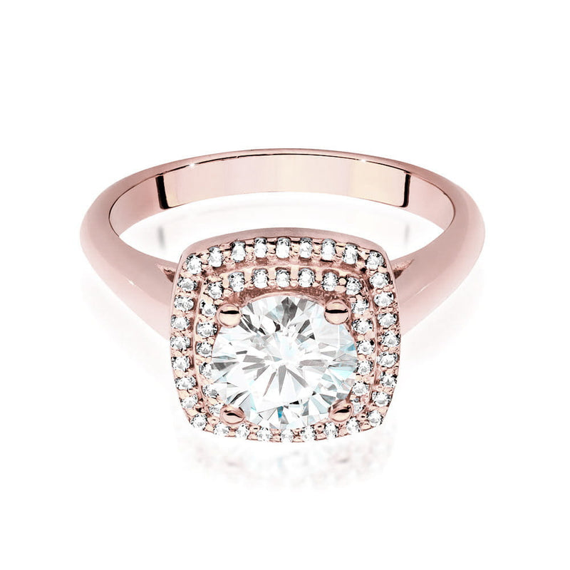 Inel Aur 14K cu Diamante de Laborator 1.28 ct, imaginea 8 din 9