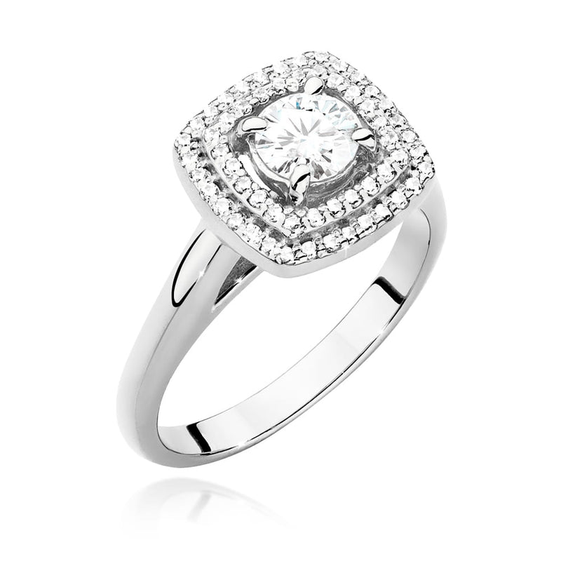 Inel Aur 14K cu Diamante de Laborator 0.78 ct, imaginea 4 din 9