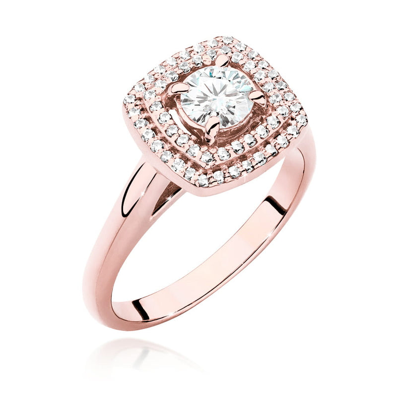 Inel Aur 14K cu Diamante de Laborator 0.78 ct, imaginea 7 din 9