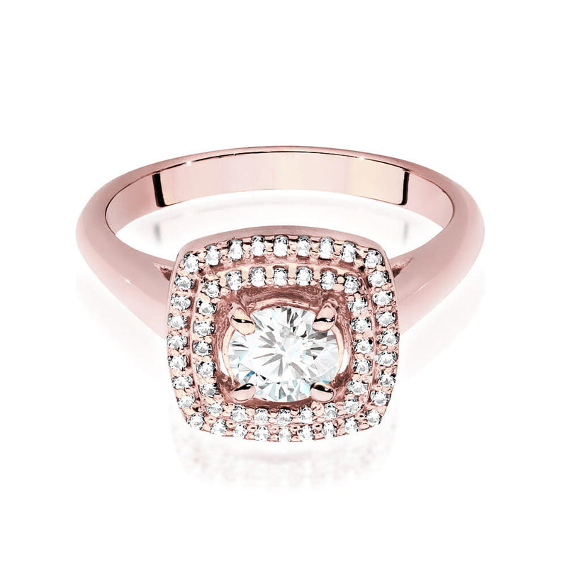 Inel Aur 14K cu Diamante de Laborator 0.78 ct, imaginea 8 din 9