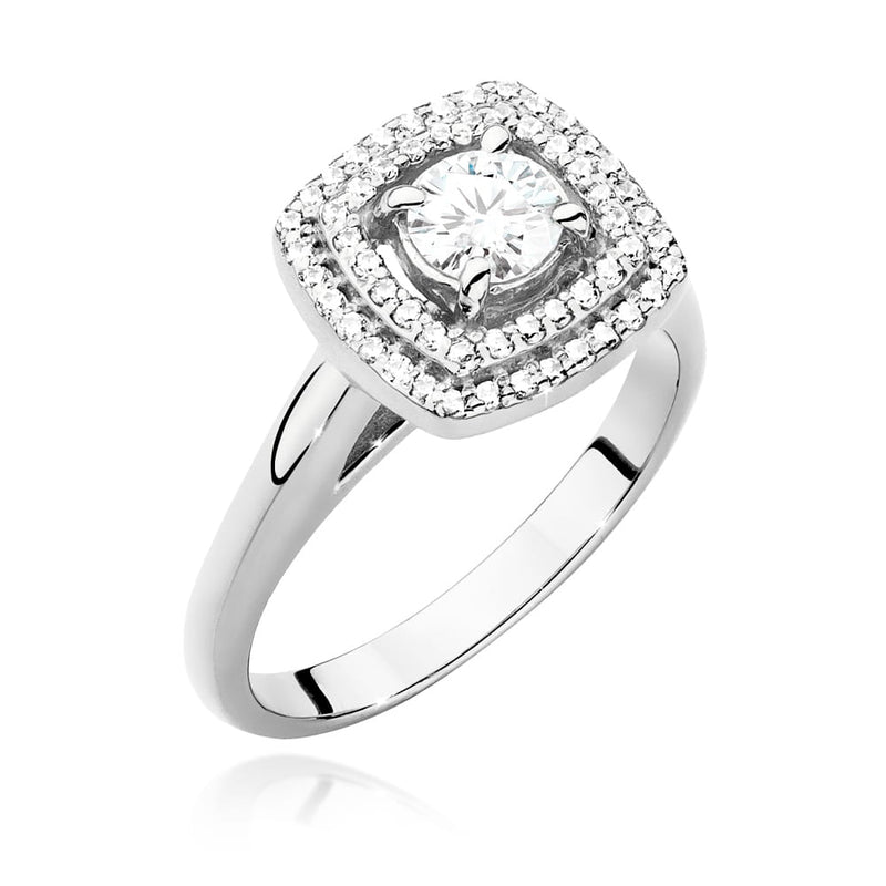 Inel Aur 14K cu Diamante de Laborator 0.68 ct, imaginea 4 din 9