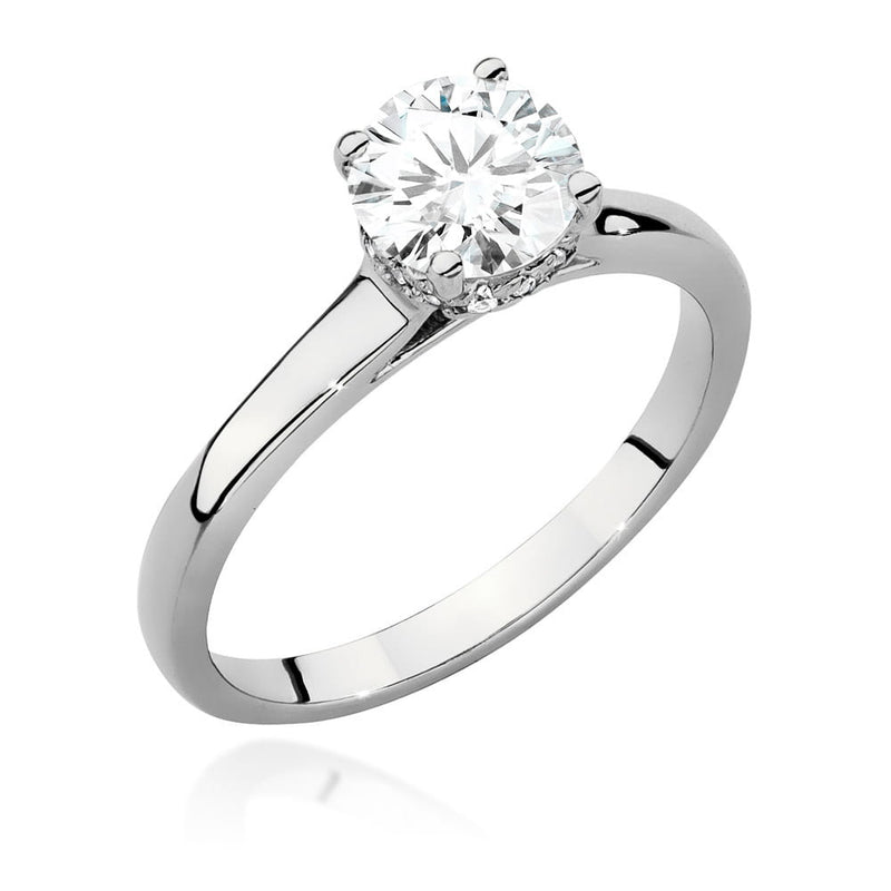 Inel Aur 14K cu Diamante de Laborator 1.06 ct, imaginea 4 din 8