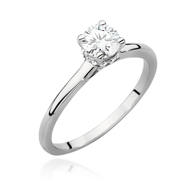 Inel Aur 14K cu Diamante de Laborator 0.56 ct, imaginea 4 din 9