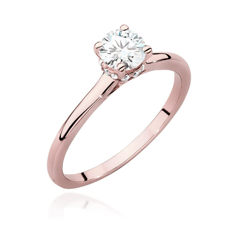 Inel Aur 14K cu Diamante de Laborator 0.56 ct, imaginea 7 din 9