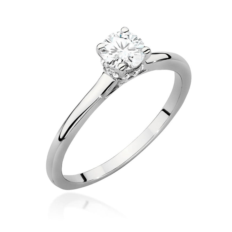Inel Aur 14K cu Diamante de Laborator 0.46 ct, imaginea 4 din 9
