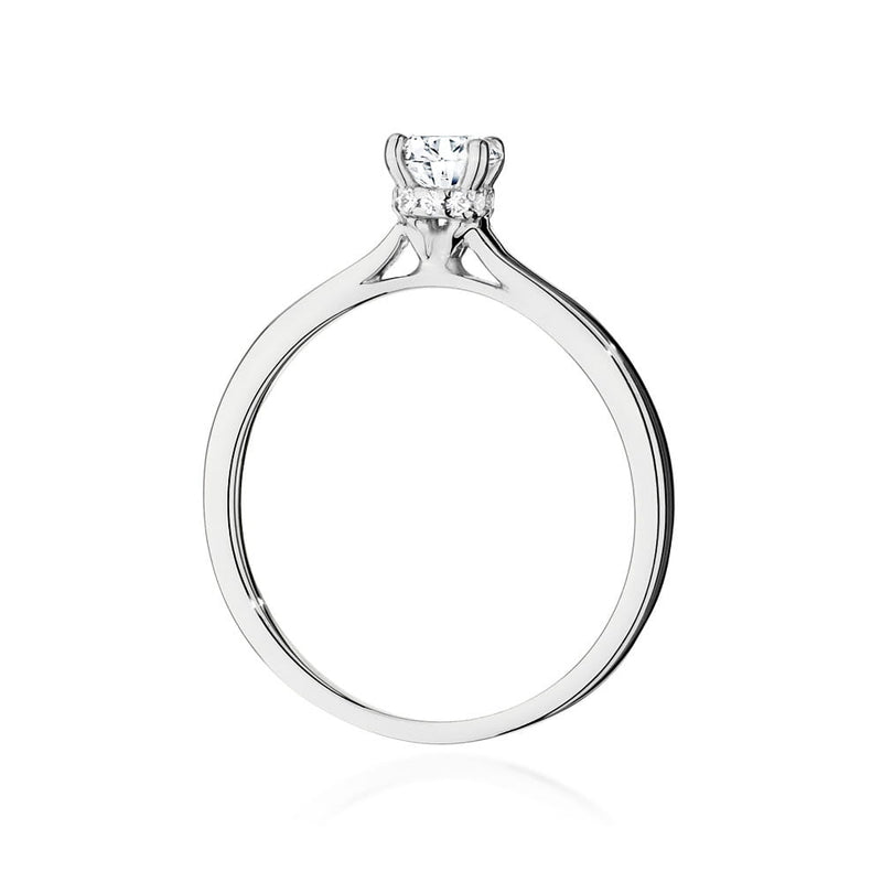 Inel Aur 14K cu Diamante de Laborator 0.46 ct, imaginea 6 din 9