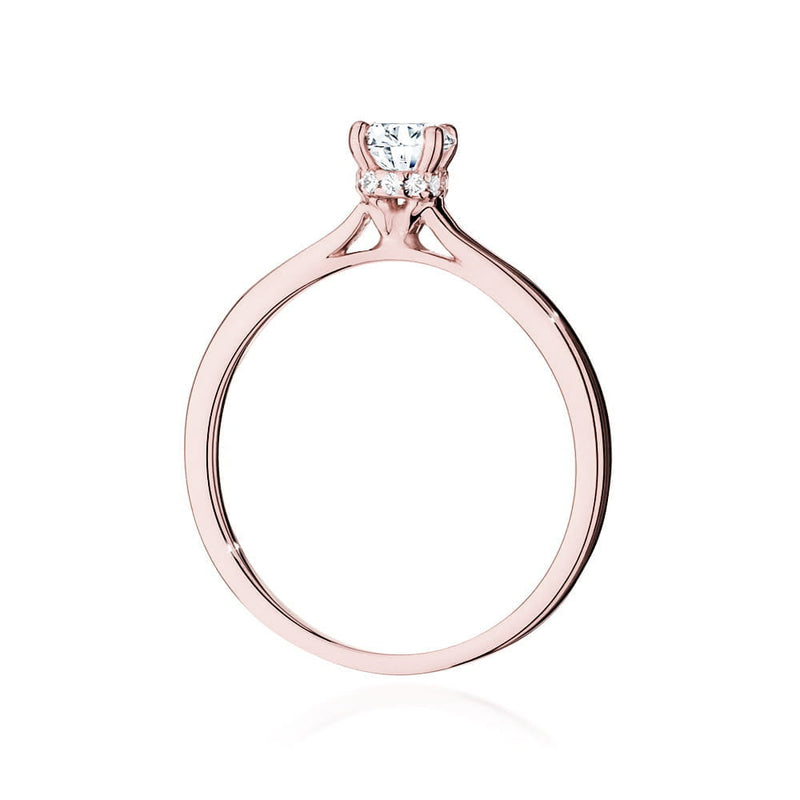 Inel Aur 14K cu Diamante de Laborator 0.46 ct, imaginea 9 din 9