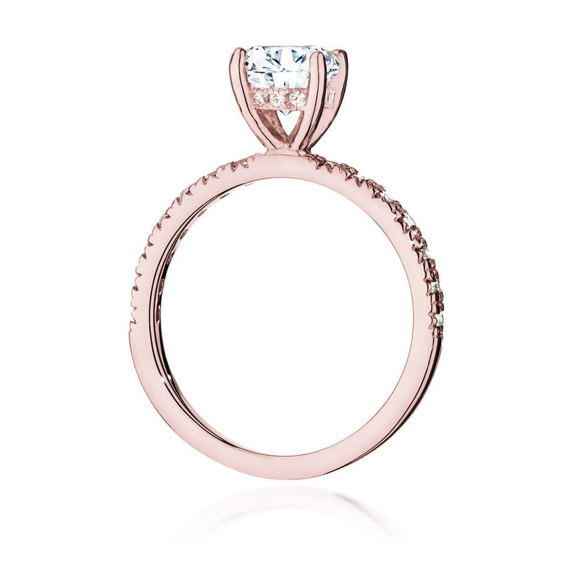 Inel Aur 14K cu Diamante de Laborator 1.26 ct, imaginea 9 din 9