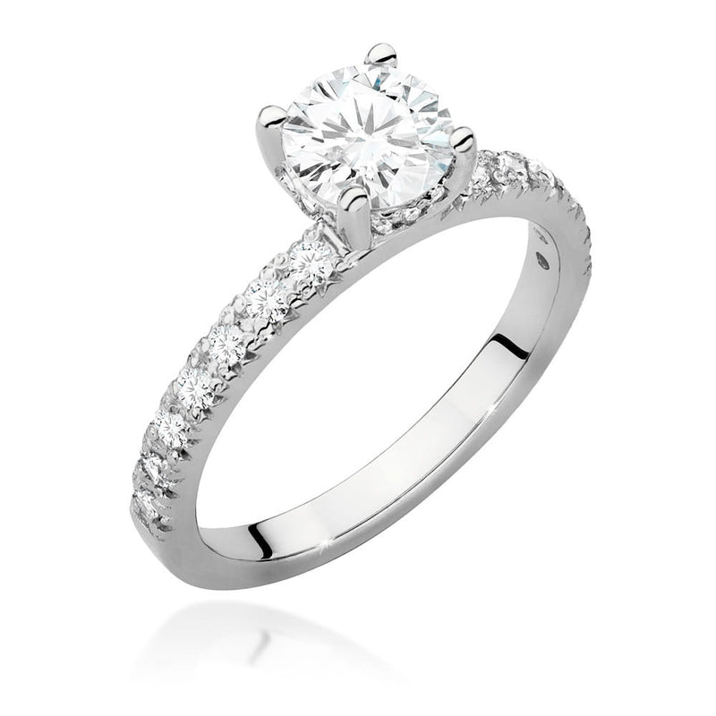 Inel Aur 14K cu Diamante de Laborator 0.96 ct, imaginea 4 din 9