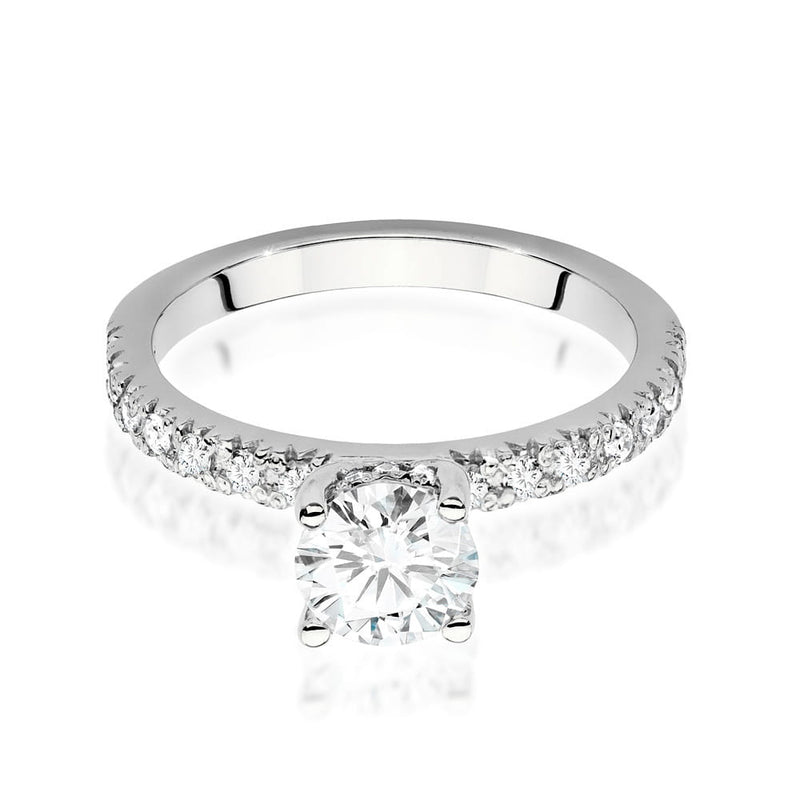 Inel Aur 14K cu Diamante de Laborator 0.96 ct, imaginea 5 din 9