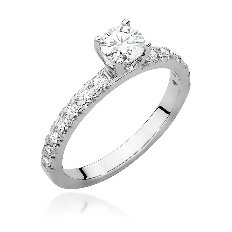 Inel Aur 14K cu Diamante de Laborator 0.64 ct, imaginea 4 din 9