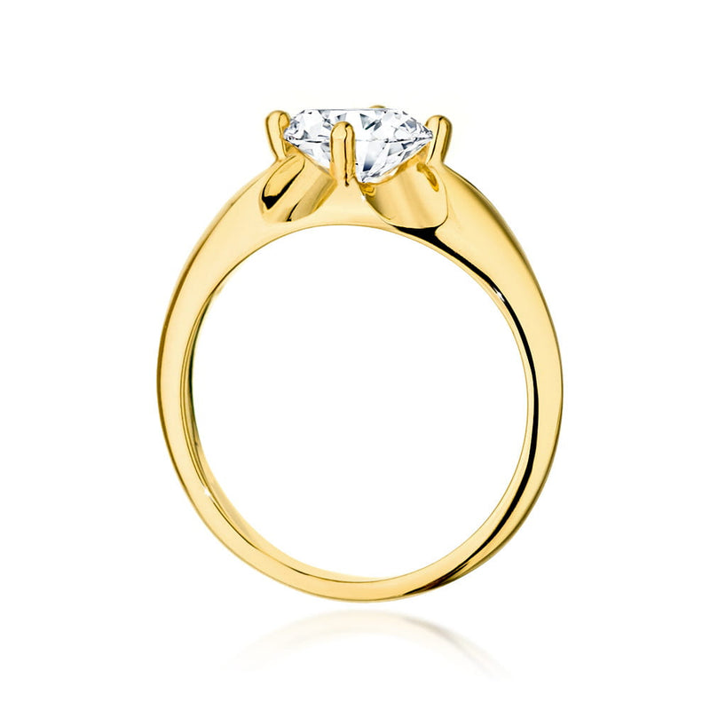 Inel Aur 14K cu Diamant de Laborator 1.00 ct, imaginea 3 din 9