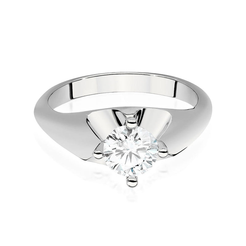 Inel Aur 14K cu Diamant de Laborator 0.70 ct, imaginea 5 din 9