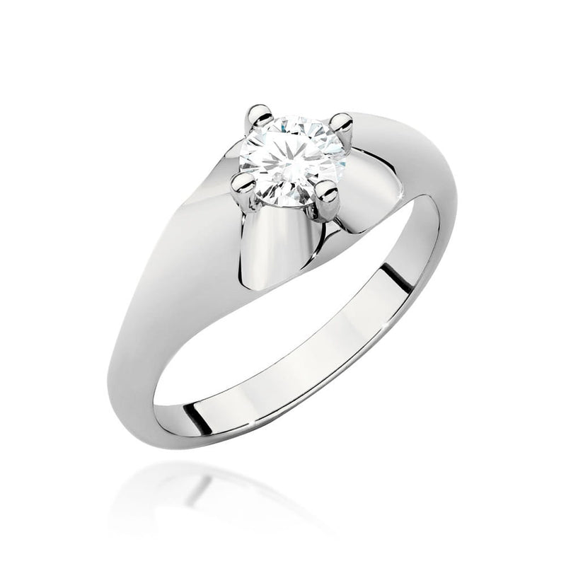 Inel Aur 14K cu Diamant de Laborator 0.50 ct, imaginea 4 din 9