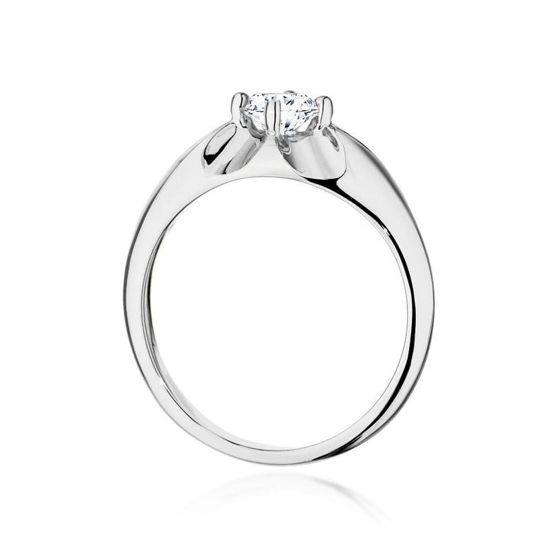 Inel Aur 14K cu Diamant de Laborator 0.40 ct, imaginea 5 din 9