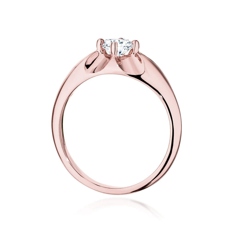 Inel Aur 14K cu Diamant de Laborator 0.40 ct, imaginea 9 din 9