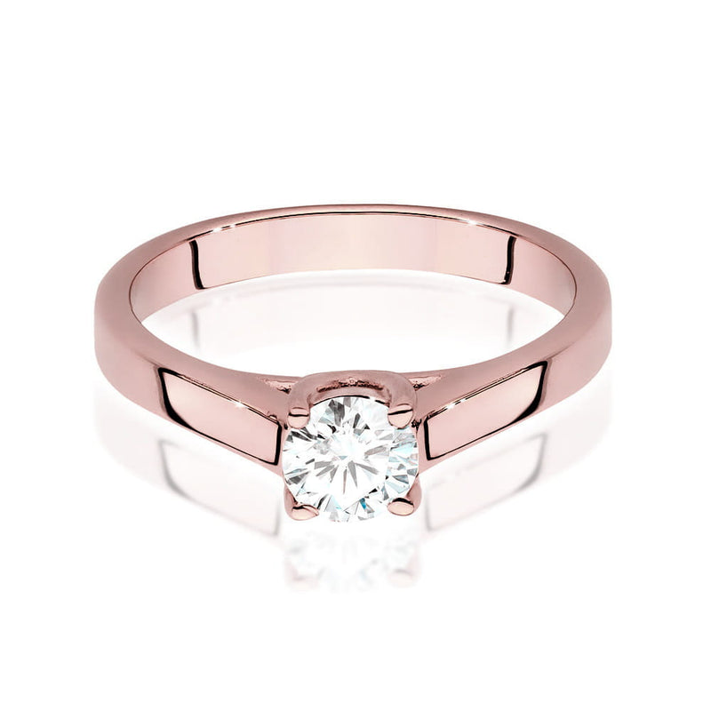 Inel Aur 14K cu Diamant de Laborator 0.50 ct, imaginea 8 din 9