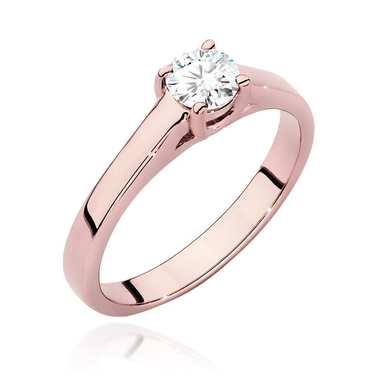 Inel Aur 14K cu Diamant de Laborator 0.40 ct, imaginea 7 din 9