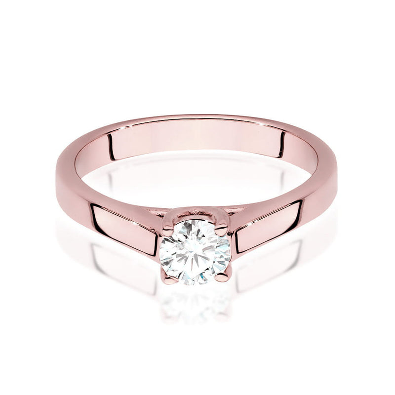 Inel Aur 14K cu Diamant de Laborator 0.40 ct, imaginea 8 din 9