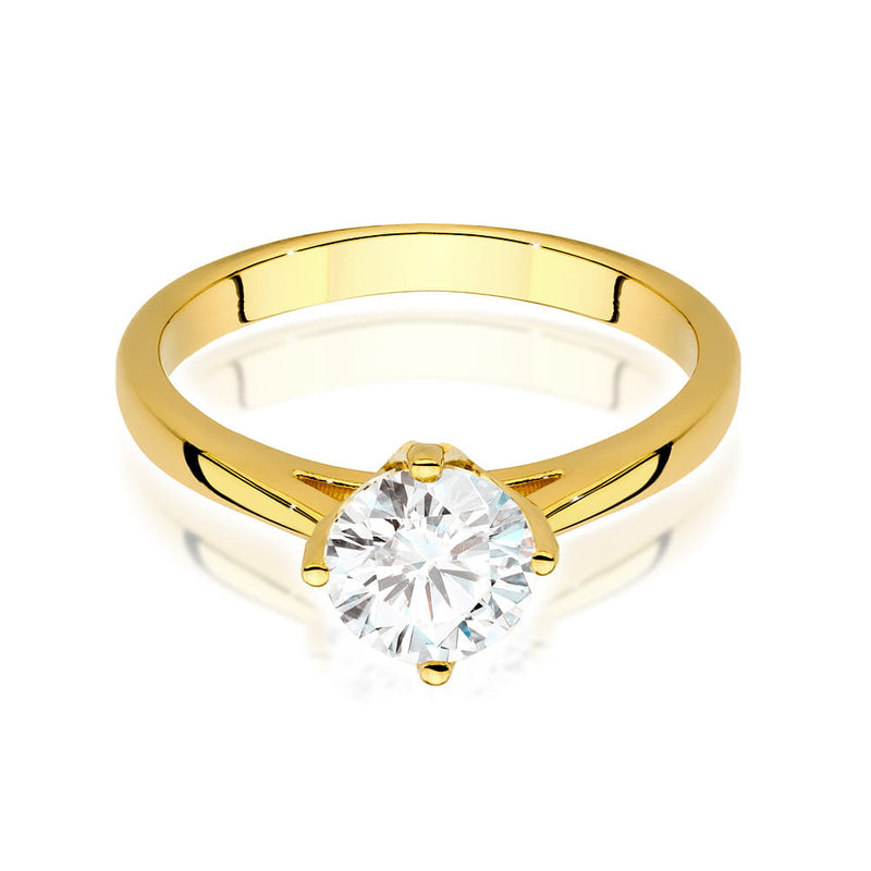 Inel Aur 14K cu Diamant de Laborator 1.00 ct, imaginea 2 din 9