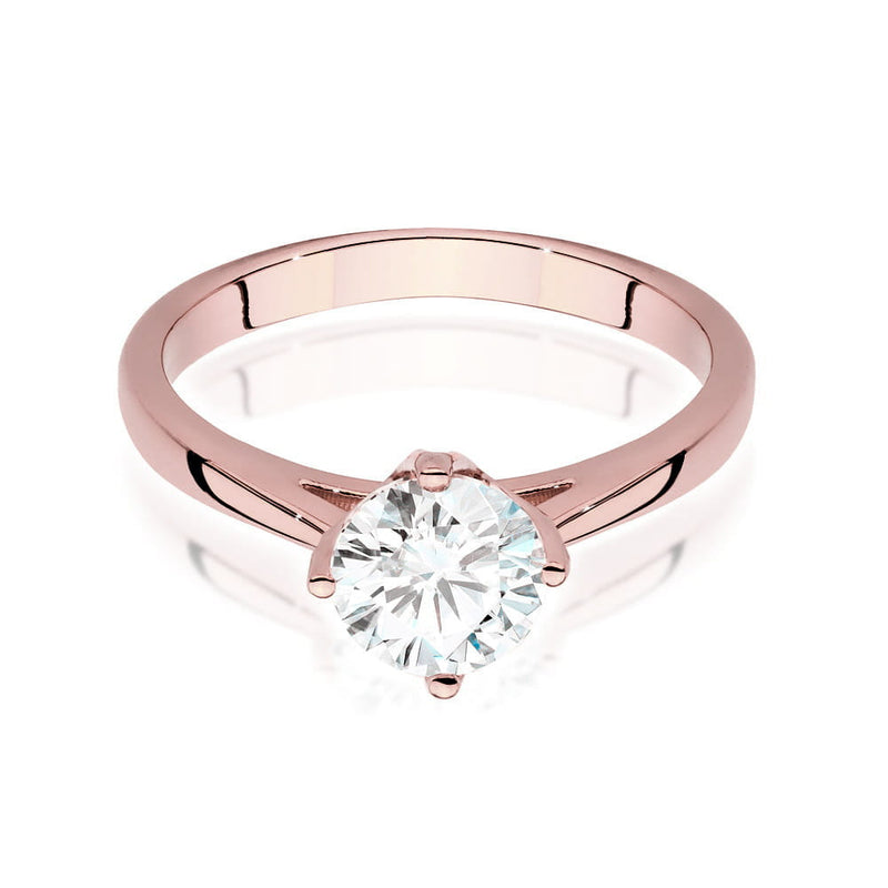 Inel Aur 14K cu Diamant de Laborator 1.00 ct, imaginea 8 din 9