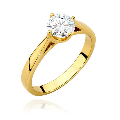 Inel Aur 14K cu Diamant de Laborator 0.70 ct