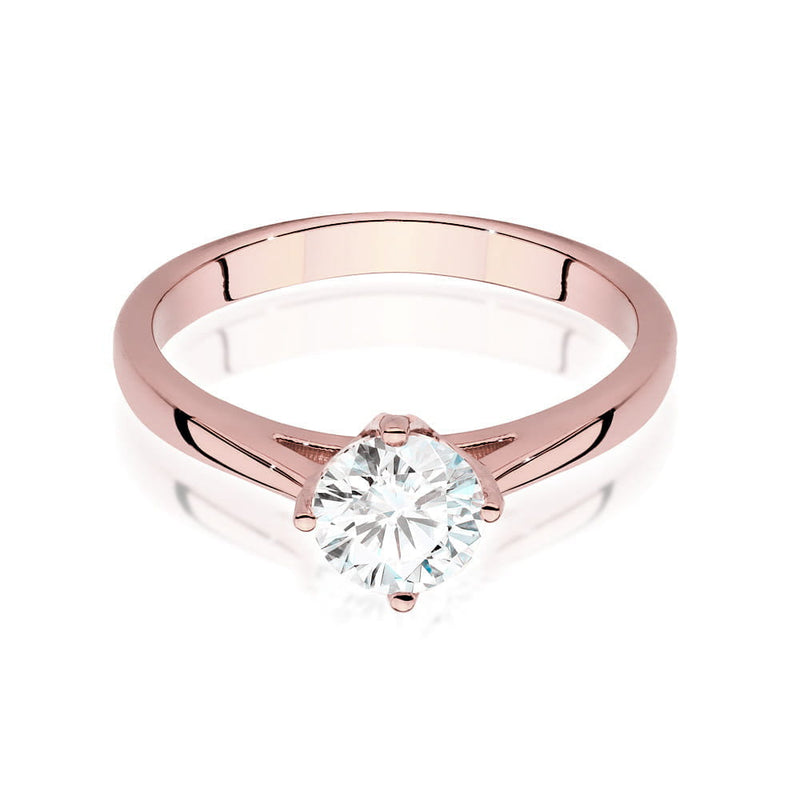 Inel Aur 14K cu Diamant de Laborator 0.70 ct, imaginea 8 din 9