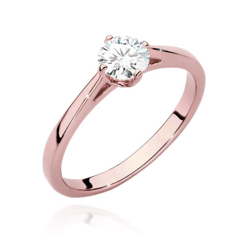 Inel Aur 14K cu Diamant de Laborator 0.50 ct, imaginea 7 din 9