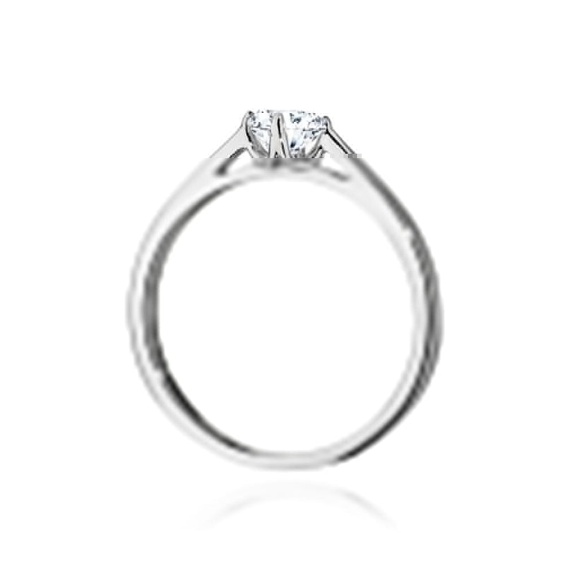 Inel Aur 14K cu Diamant de Laborator 0.40 ct, imaginea 6 din 9