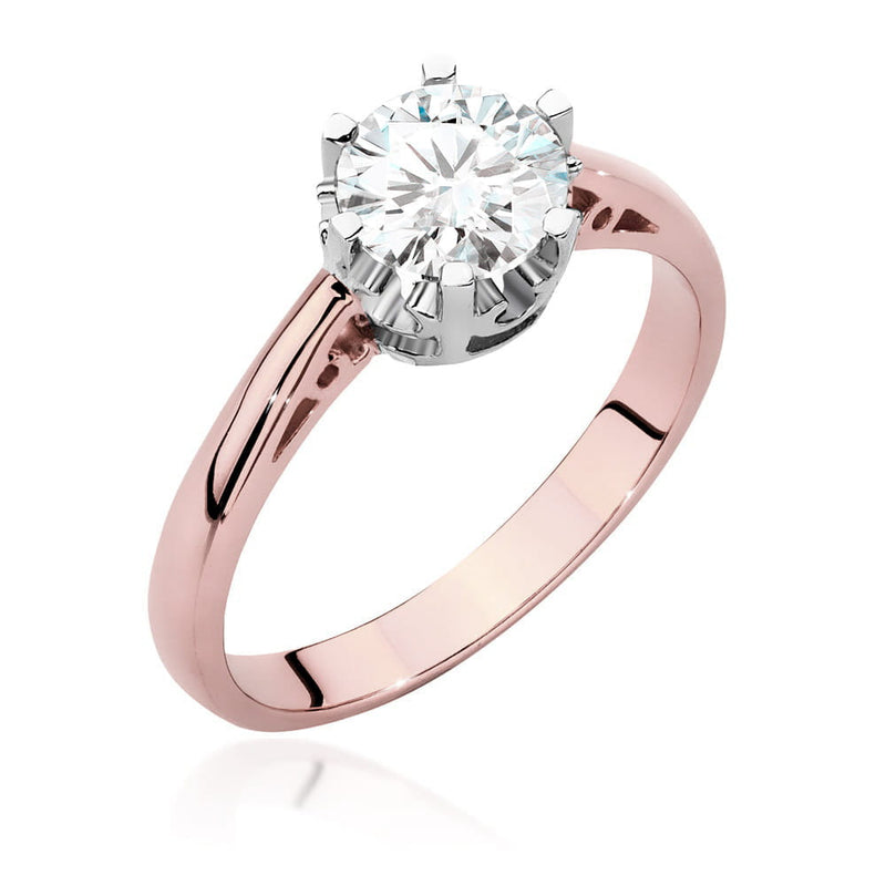 Inel Aur 14K cu Diamant de Laborator 1.00 ct, imaginea 7 din 9