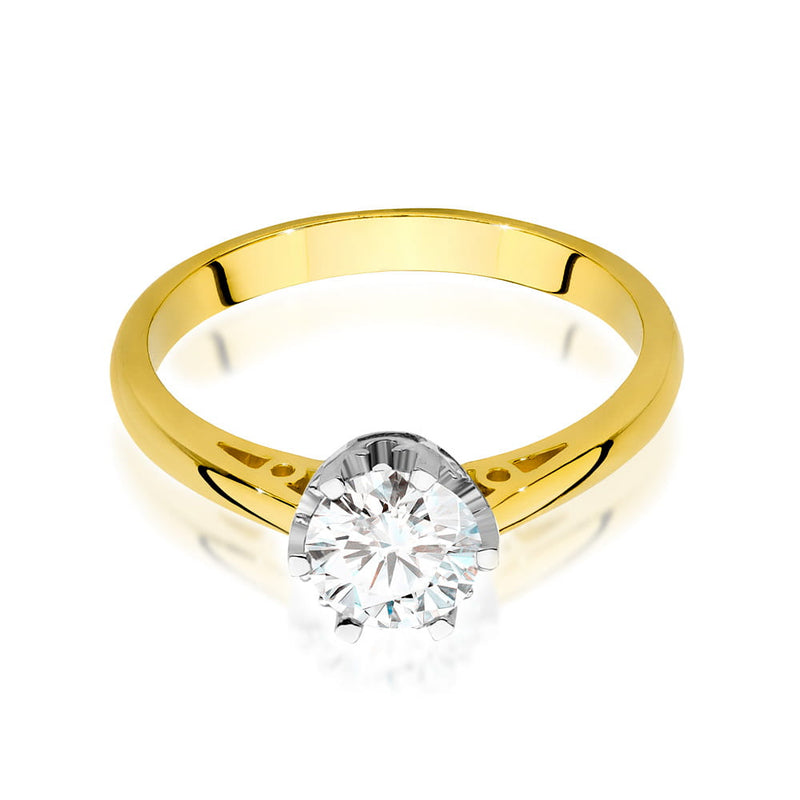 Inel Aur 14K cu Diamant de Laborator 0.70 ct, imaginea 2 din 9
