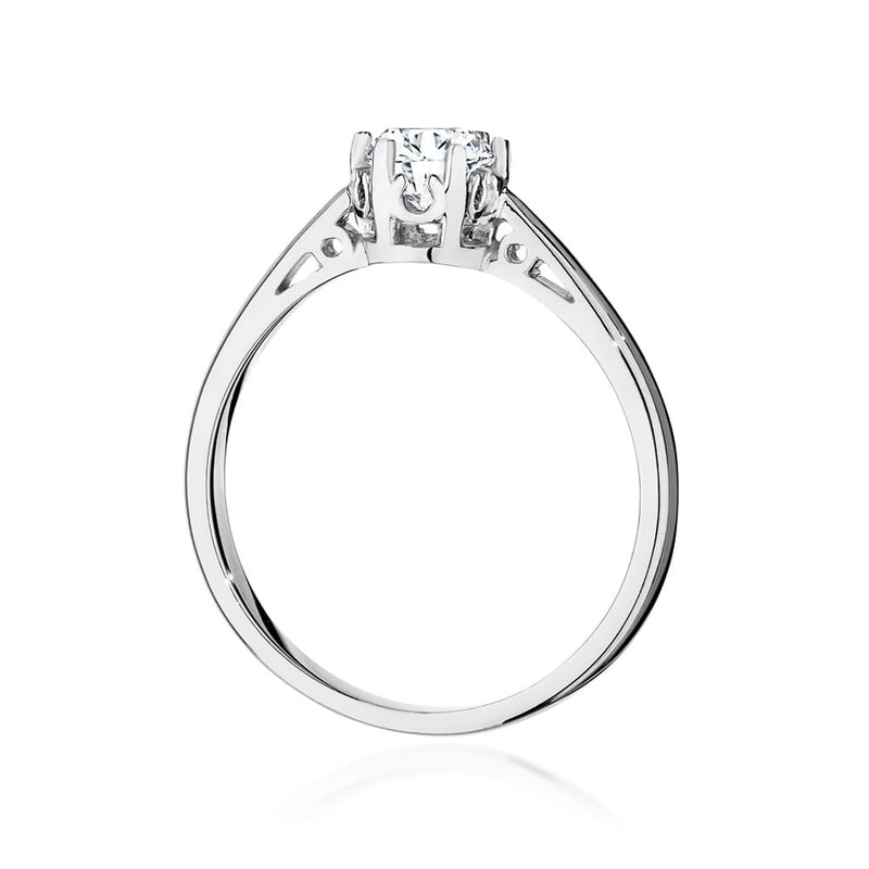 Inel Aur 14K cu Diamant de Laborator 0.50 ct, imaginea 6 din 9