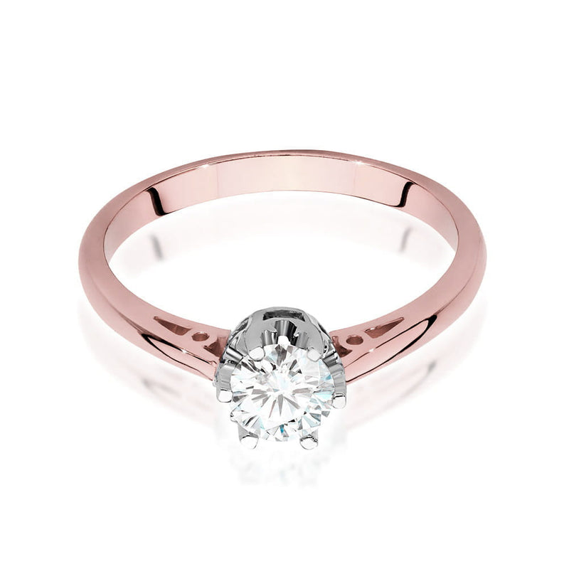 Inel Aur 14K cu Diamant de Laborator 0.50 ct, imaginea 8 din 9