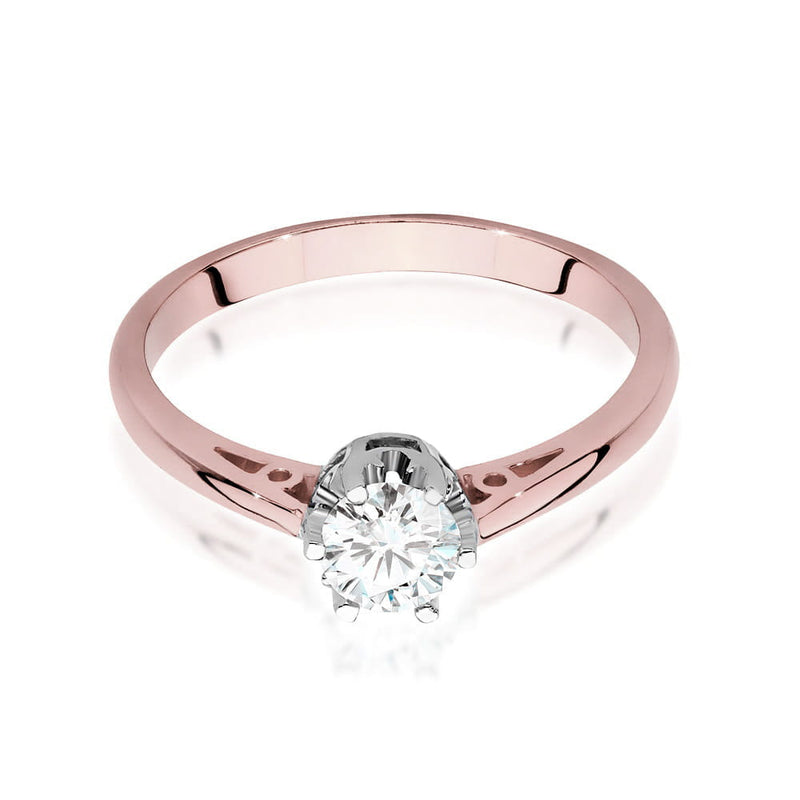 Inel Aur 14K cu Diamant de Laborator 0.40 ct, imaginea 8 din 9