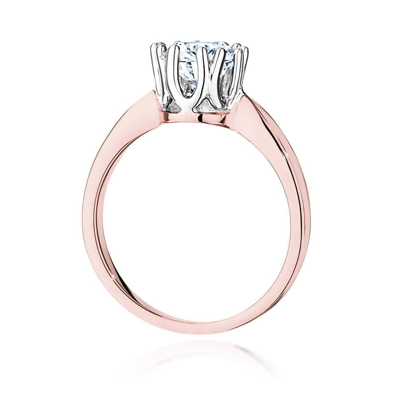 Inel Aur 14K cu Diamant de Laborator 1.00 ct, imaginea 10 din 10