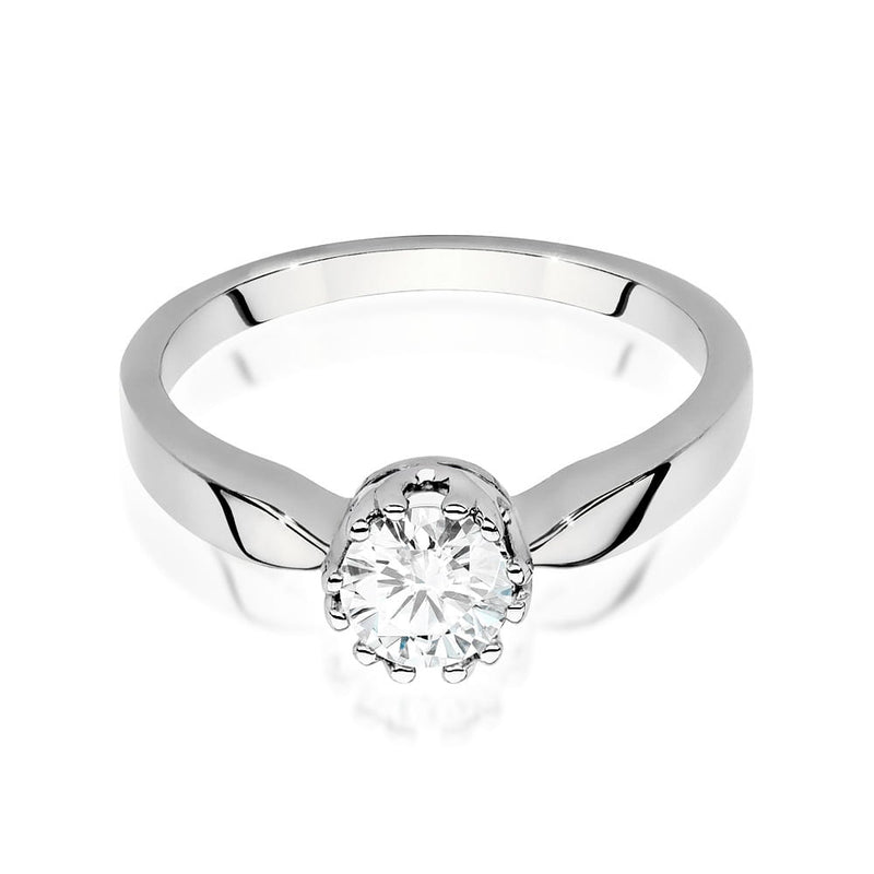 Inel Aur 14K cu Diamant de Laborator 0.50 ct, imaginea 5 din 9