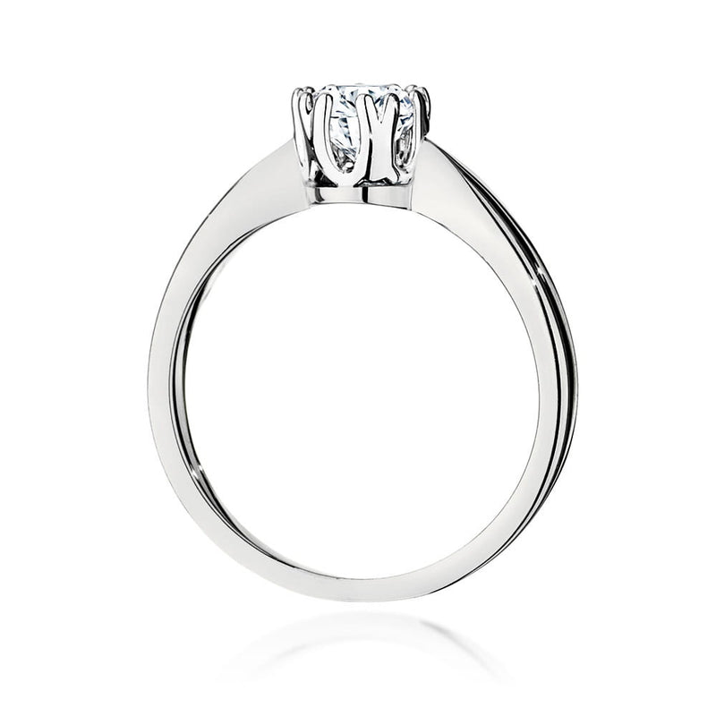 Inel Aur 14K cu Diamant de Laborator 0.50 ct, imaginea 6 din 9