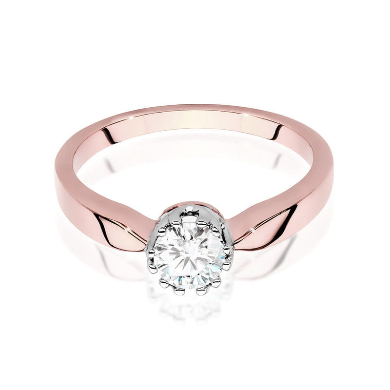 Inel Aur 14K cu Diamant de Laborator 0.40 ct, imaginea 8 din 9