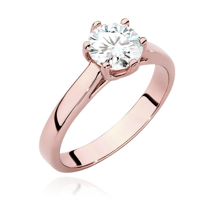 Inel Aur 14K cu Diamant de Laborator 1.00 ct, imaginea 7 din 10