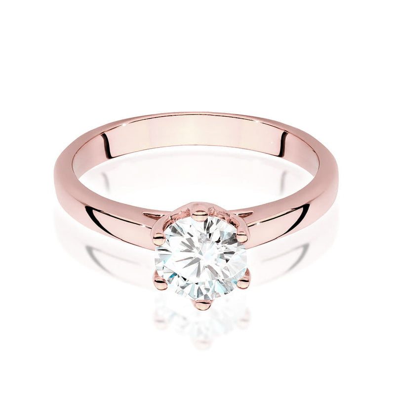 Inel Aur 14K cu Diamant de Laborator 1.00 ct, imaginea 8 din 10