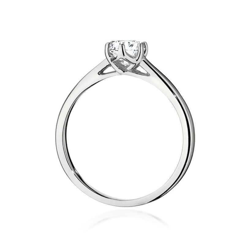 Inel Aur 14K cu Diamant de Laborator 0.50 ct, imaginea 6 din 8
