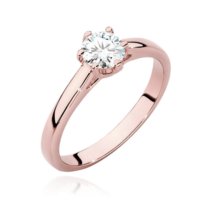 Inel Aur 14K cu Diamant de Laborator 0.50 ct, imaginea 7 din 8